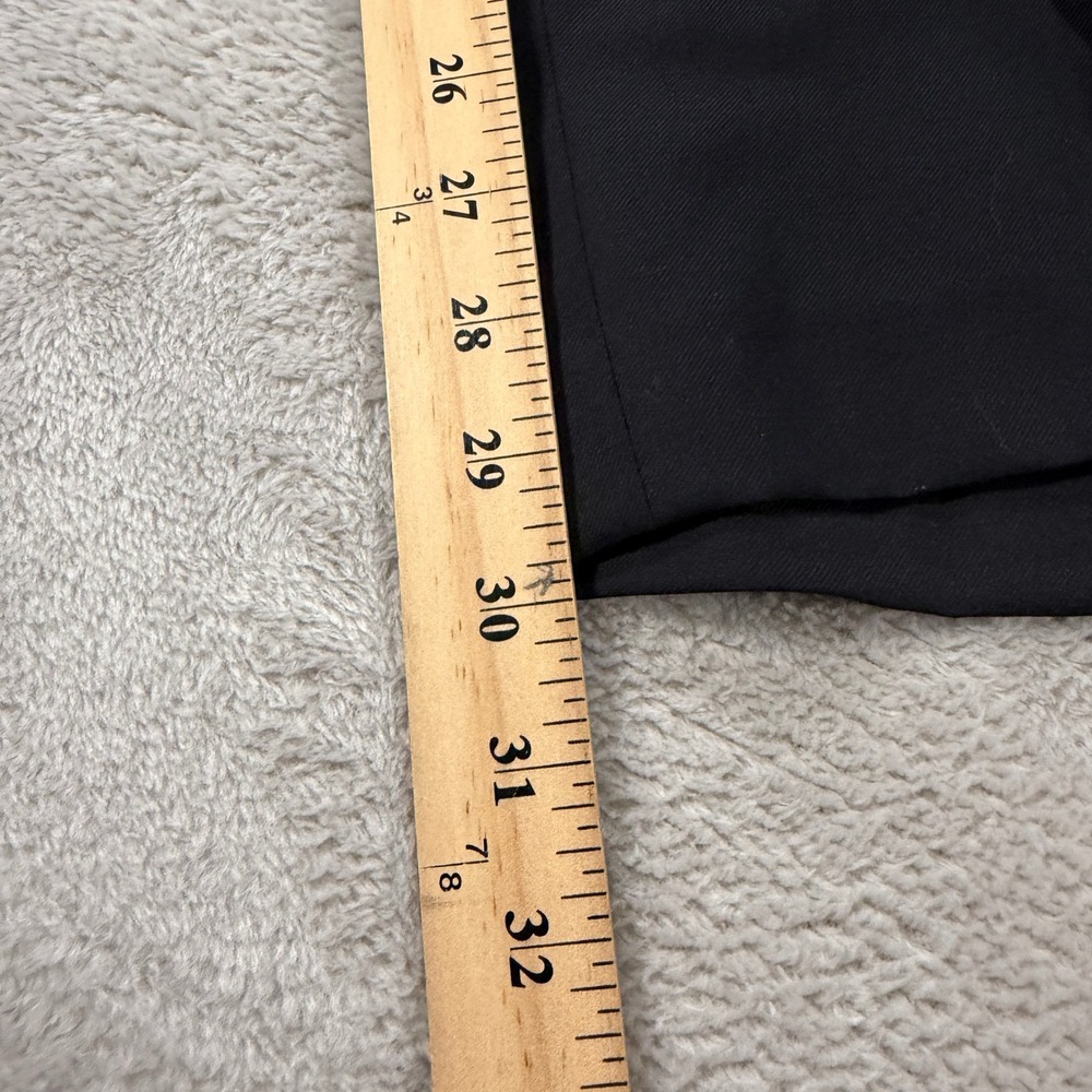 Lauren Ralph Lauren Mens 38x30 Black Wool Blend Dress Pants Natural Stretch EUC - Picture 9 of 12
